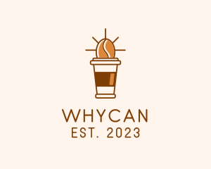 Coffee Bean Cup logo design