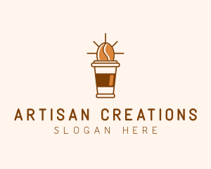 Breakfast Coffee Bean Cafe logo design