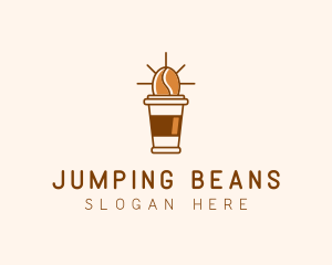 Breakfast Coffee Bean Cafe logo design