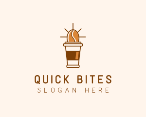 Breakfast Coffee Bean Cafe logo design