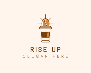 Breakfast Coffee Bean Cafe logo design