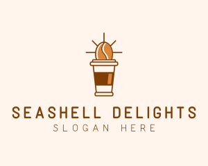 Breakfast Coffee Bean Cafe logo design