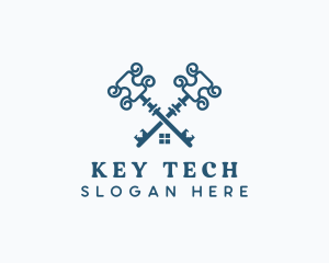 Key House Property logo design