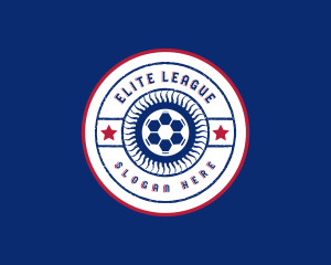 League - Soccer Ball League logo design