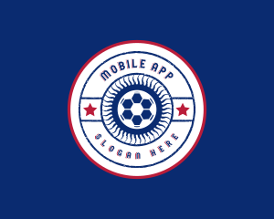 Goal Keeper - Soccer Ball League logo design