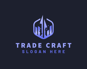 Trading - Stock Trading Arrow logo design