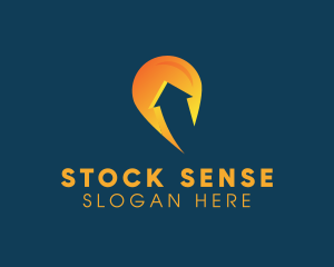 Stocks - Stocks Arrow Business logo design