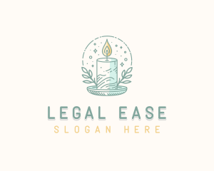 Scented Candlelight Candle Logo