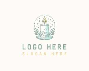 Scented Candlelight Candle Logo
