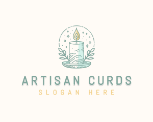 Scented Candlelight Candle logo design