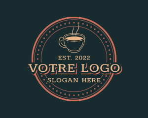 Tea Time - Coffee Cup Cafe logo design
