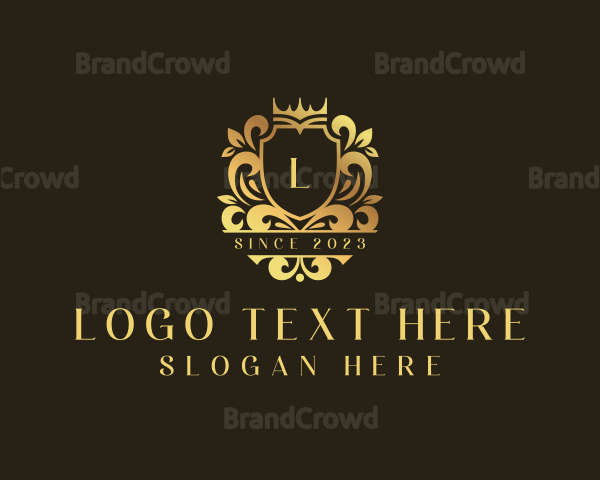 Royalty Luxury Shield Logo