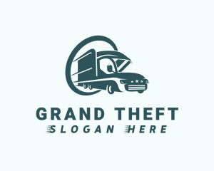 Shipment - Cargo Delivery Trucking logo design
