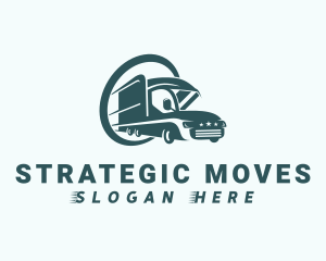 Cargo Delivery Trucking logo design