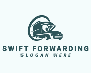 Cargo Delivery Trucking logo design