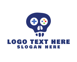 Controller Skull Gaming Logo