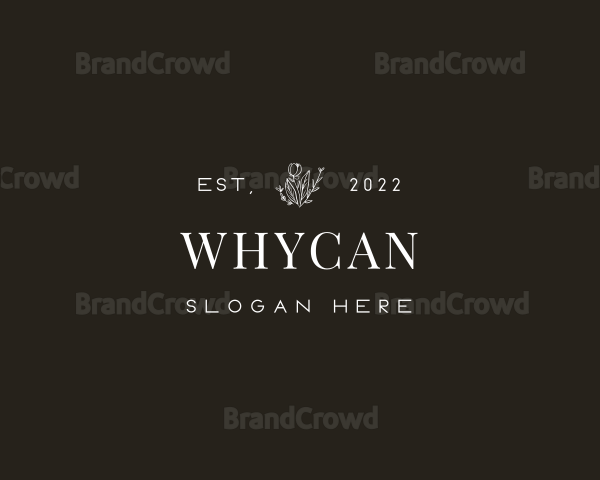 Luxury Brand Boutique Logo