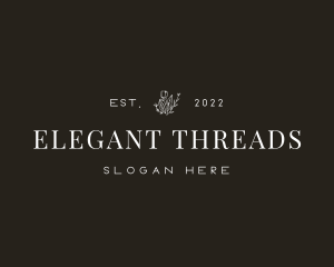 Luxury Brand Boutique logo design