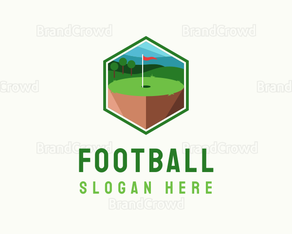 Modern Golf Course Logo
