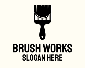 Brush - Bridge Painter Paint Brush logo design