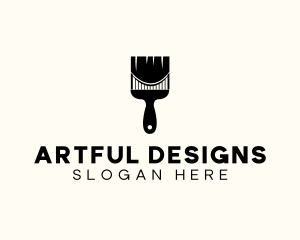 Bridge Paint Brush logo design