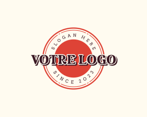 Retro Shop Business Logo