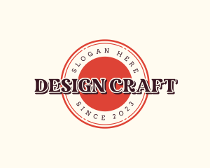 Customize - Retro Shop Business logo design