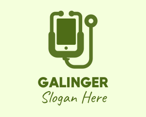 Mobile App - Green Mobile Healthcare logo design