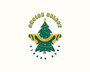 Christmas Holiday Decoration Logo