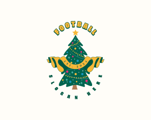 Seasonal - Christmas Tree Decoration logo design