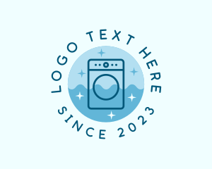 Laundrette - Washing Machine Laundry logo design