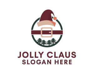 Santa Claus Yuletide logo design