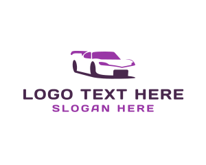 Ridesharing - Automotive Car Rental logo design