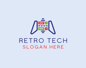 Arcade Tech Console Controller  logo design