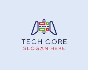 Arcade Tech Console Controller  logo design