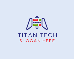 Arcade Tech Console Controller  logo design