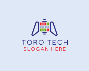 Arcade Tech Console Controller  logo design