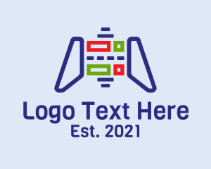 Console - Tech Console Controller logo design