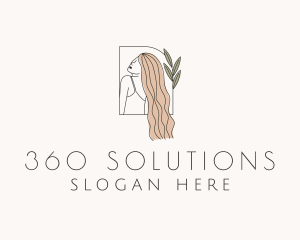 Beauty Hair Salon logo design