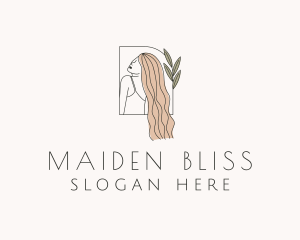 Maiden - Beauty Hair Salon logo design