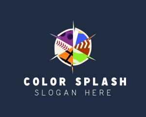 Colorful Ball Sports logo design