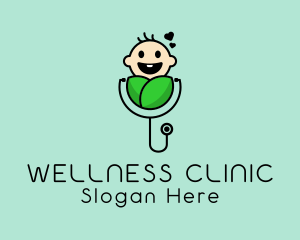 Clinic - Newborn Baby Clinic logo design