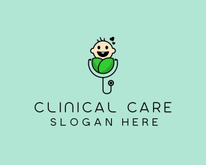 Newborn Baby Clinic  logo design