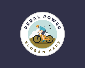 Sports Bike Cyclist logo design