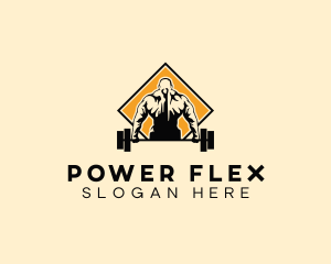 Muscle - Muscle Workout Training logo design