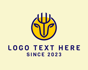 Livestock - Cattle Fork Restaurant logo design