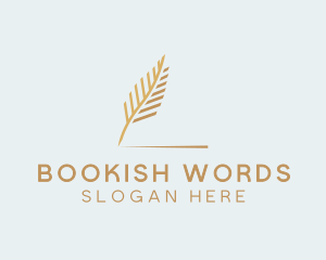 Literary - Feather Quill Publishing logo design