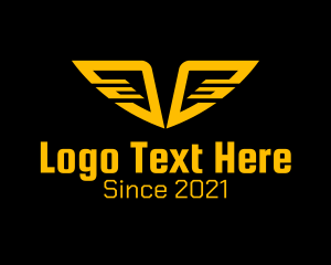 Web Design - Tech Cyberspace Wings logo design