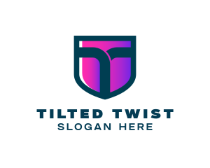 Generic Shield Letter T logo design