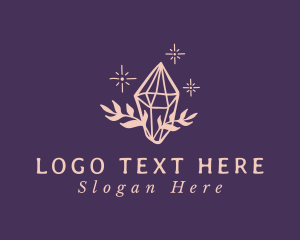 Glamorous - Shiny Luxe Diamond logo design